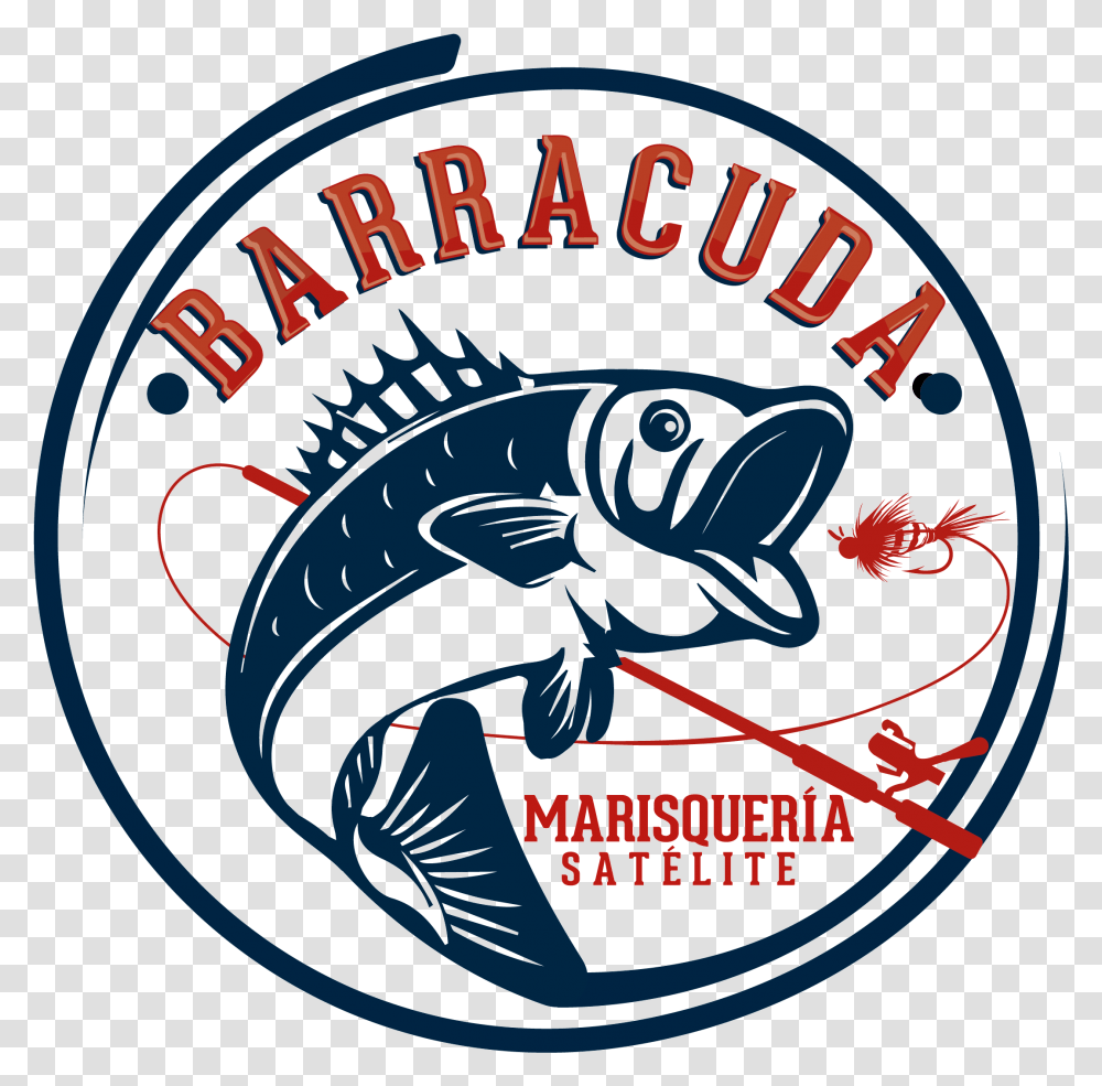 Barracuda Satelite Fishes, Logo, Symbol, Text, Coin Transparent Png