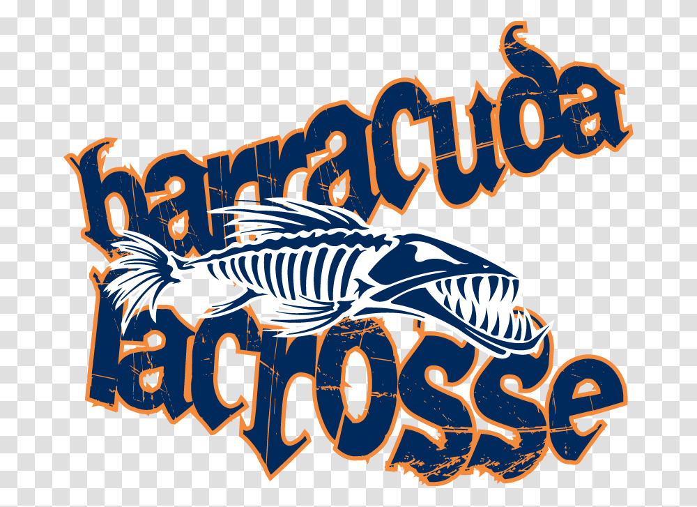 Barracudas Lacrosse, Label, Animal, Fish Transparent Png