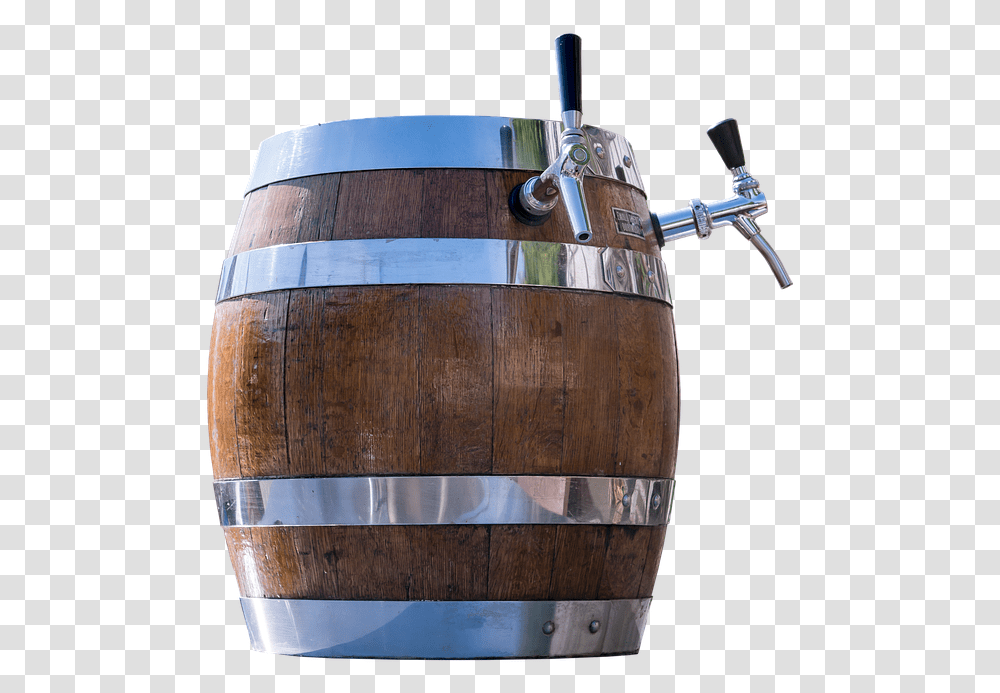 Barrel Beer Dispensing Line Beer Keg Wood Tap Wood Beer Keg, Sink Faucet Transparent Png