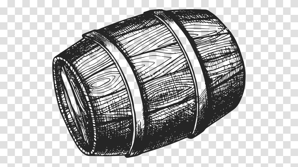 Barrel Black And White, Book, Hand, Grenade, Bomb Transparent Png