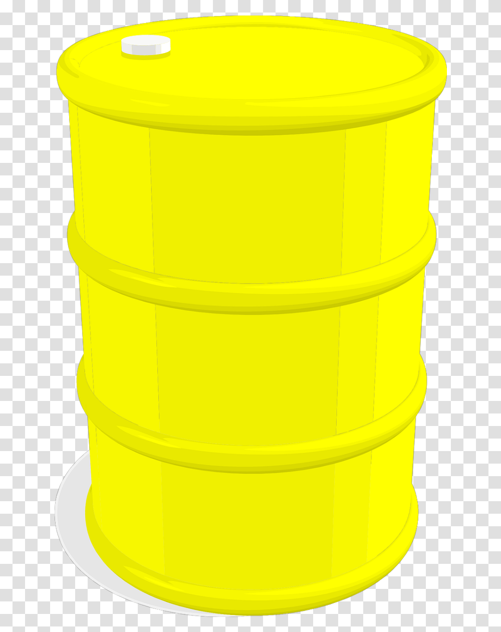 Barrel Clip Arts Yellow Barrel, Cylinder, Keg, Bucket Transparent Png