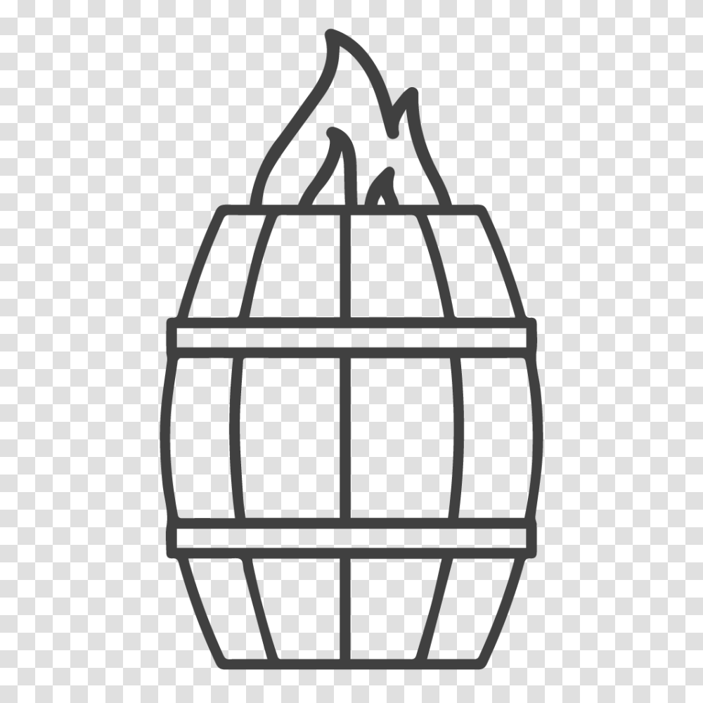 Barrel Cooperage Stave Mill Whiskey Barrels Higbee Mo, Grenade, Bomb, Weapon, Weaponry Transparent Png