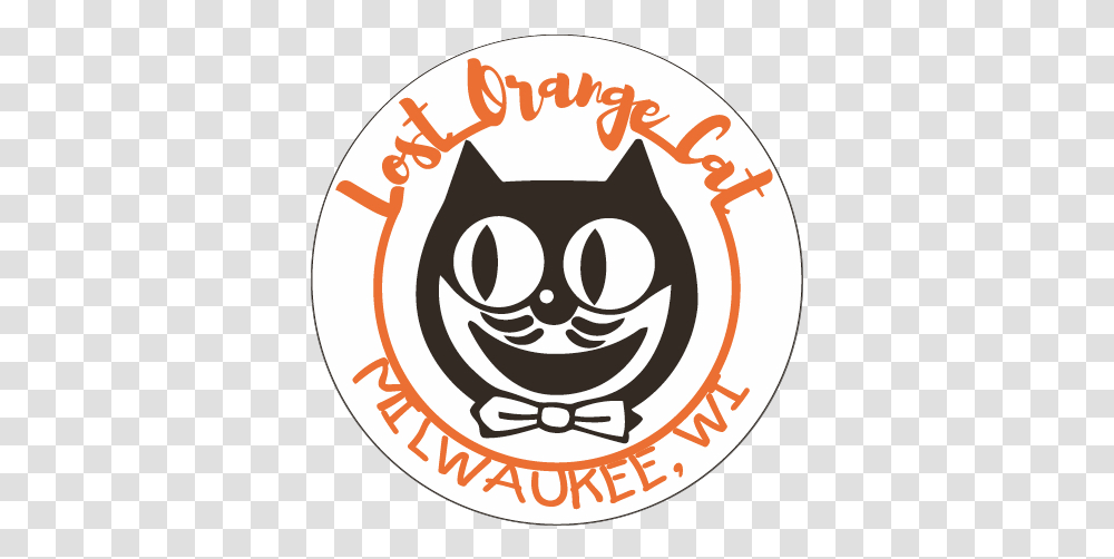 Barrel House Music Lost Orange Cat The Fermentorium Klock, Label, Text, Logo, Symbol Transparent Png