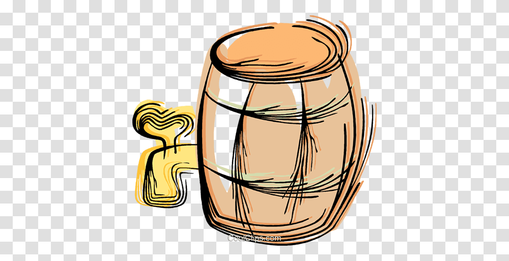 Barrel Of Beer Royalty Free Vector Clip Art Illustration, Helmet, Apparel, Keg Transparent Png