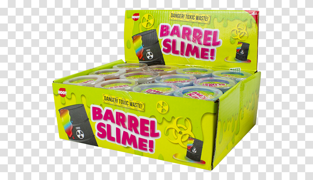 Barrel Slime 140g Interlocking Block, Gum, Box, Candy, Food Transparent Png