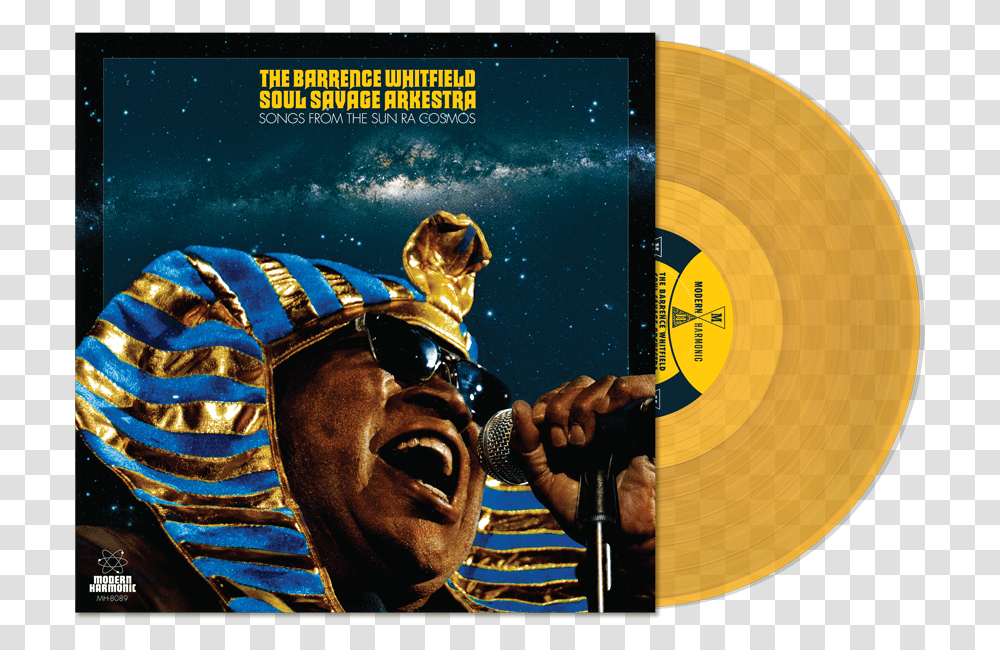 Barrence Whitfield Soul Savage Arkestra, Person, Sunglasses, Advertisement, Disk Transparent Png