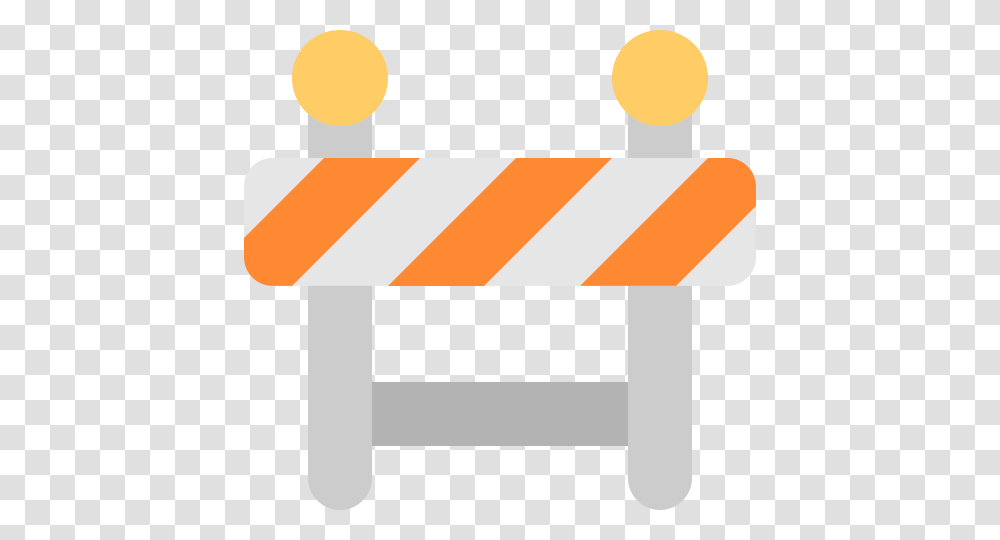 Barricade Construction Man Traffic Under Worker Working Icon, Fence Transparent Png