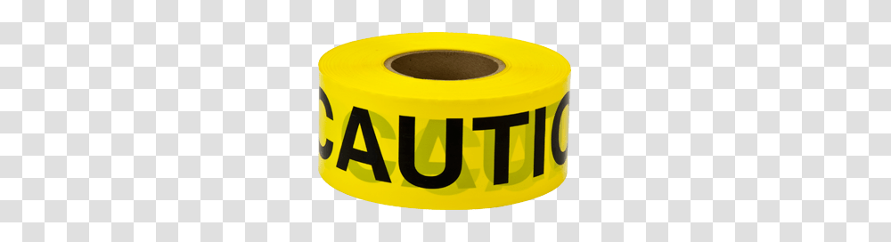 Barricade Tape Caution English Yellow, Label, First Aid Transparent Png