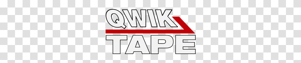 Barricade Tape Qwik Tape, Label, Word, Logo Transparent Png