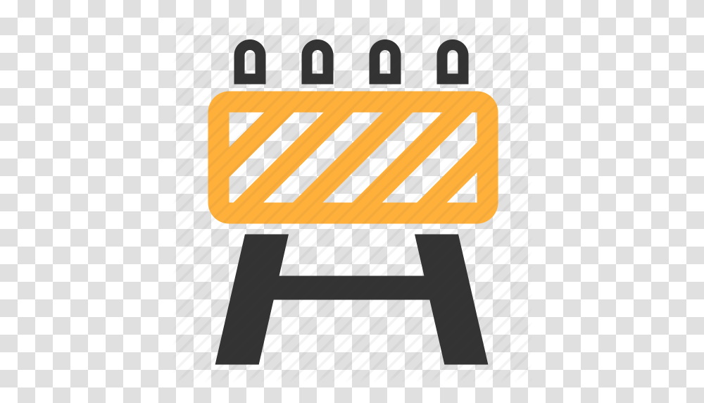 Barrier Resticted Under Construction Icon, Fence, Barricade Transparent Png