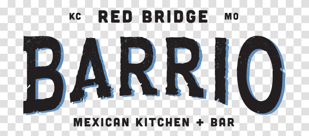 Barrio Logos Red Bridge Black 8april19 Graphics, Alphabet, Number Transparent Png