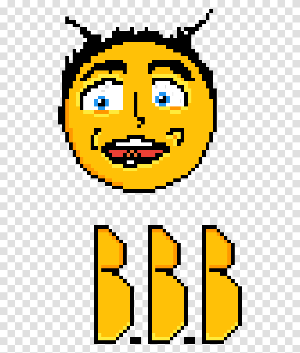 Barry Bee Benson Pixel Art, Plant, Pac Man Transparent Png
