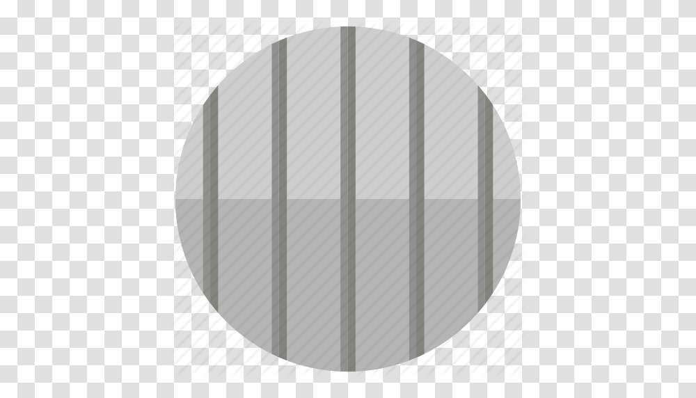 Bars Behind Bars Cell Crime Jail Law Prison Icon, Label, Oval Transparent Png