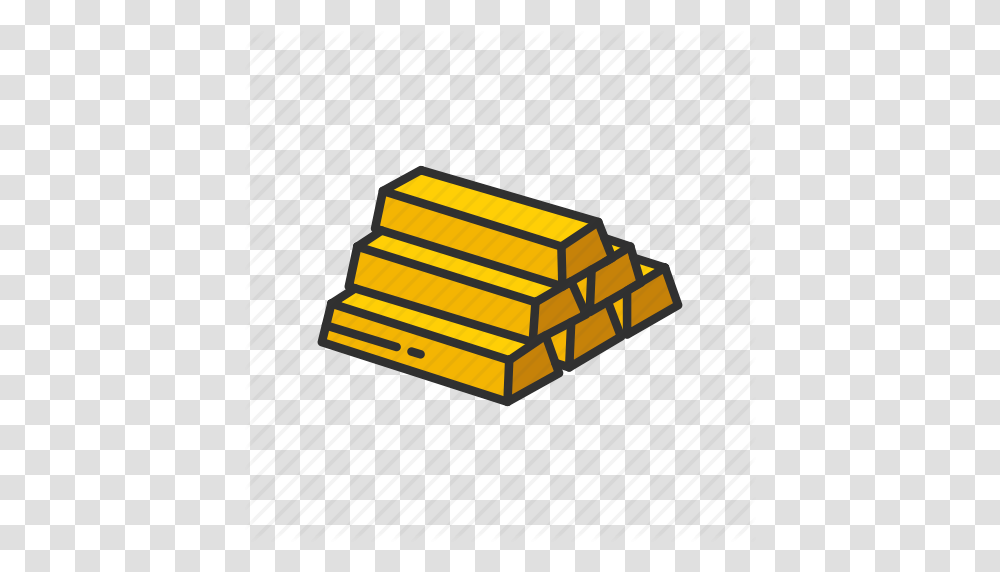 Bars Of Gold Brick Of Gold Gold Gold Bar Icon, Dynamite, Weapon, Label Transparent Png