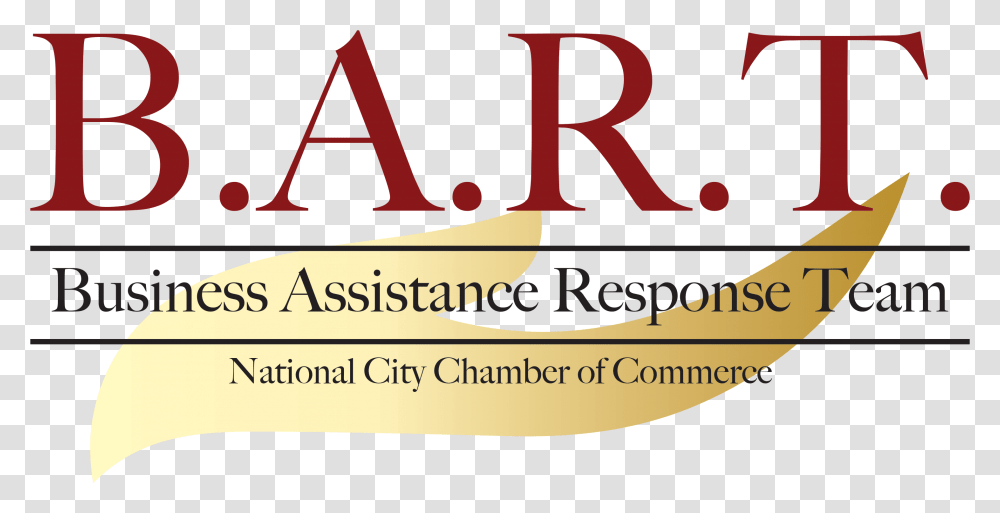 Bart National City Chamber Of Commerce Ca Business Line, Label, Text, Outdoors, Alphabet Transparent Png