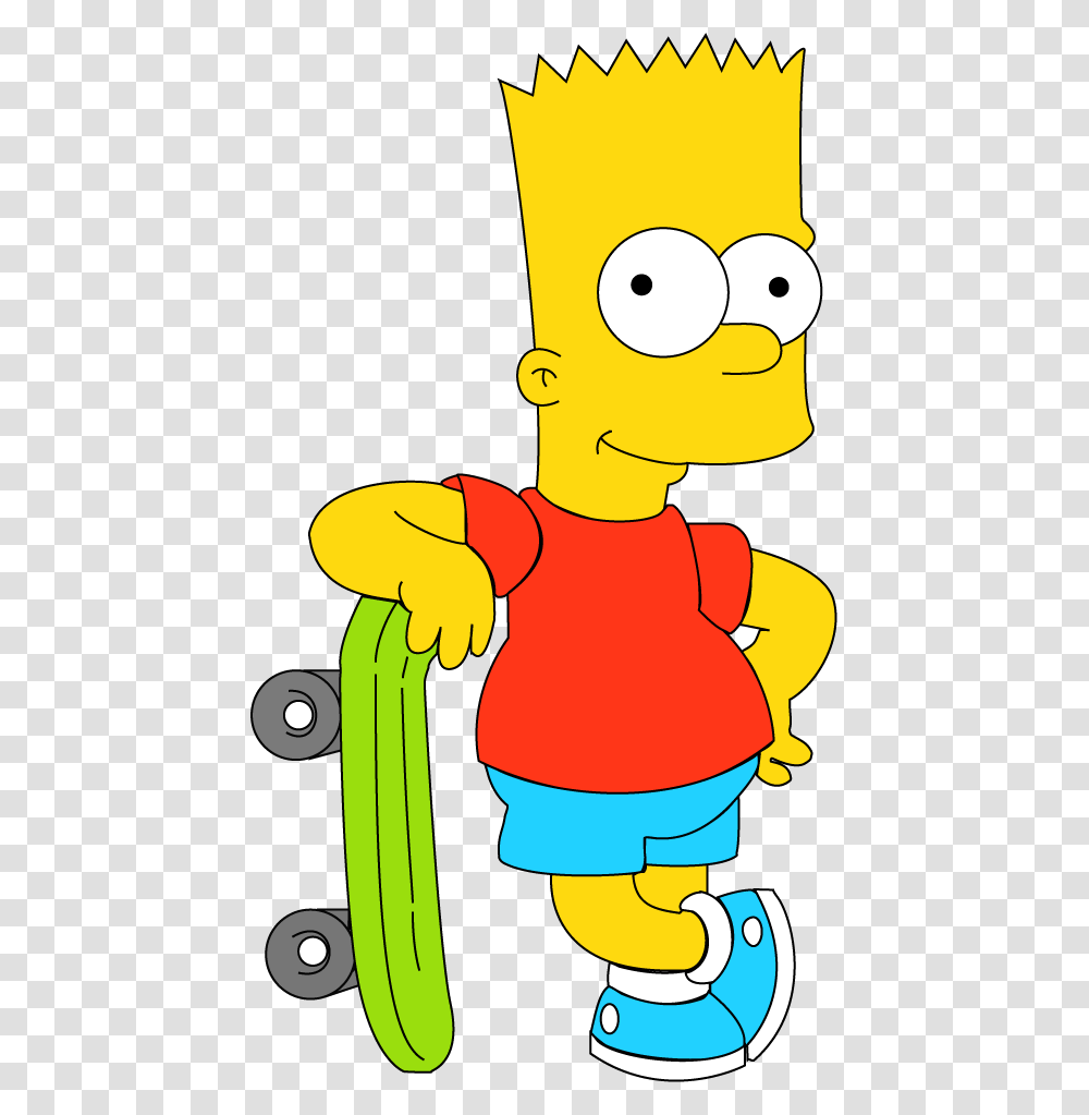 Bart Simpson Homer Simpson Lisa Simpson Duffman Bart Simpson Standing Up, Outdoors, Plant, Food, Hand Transparent Png
