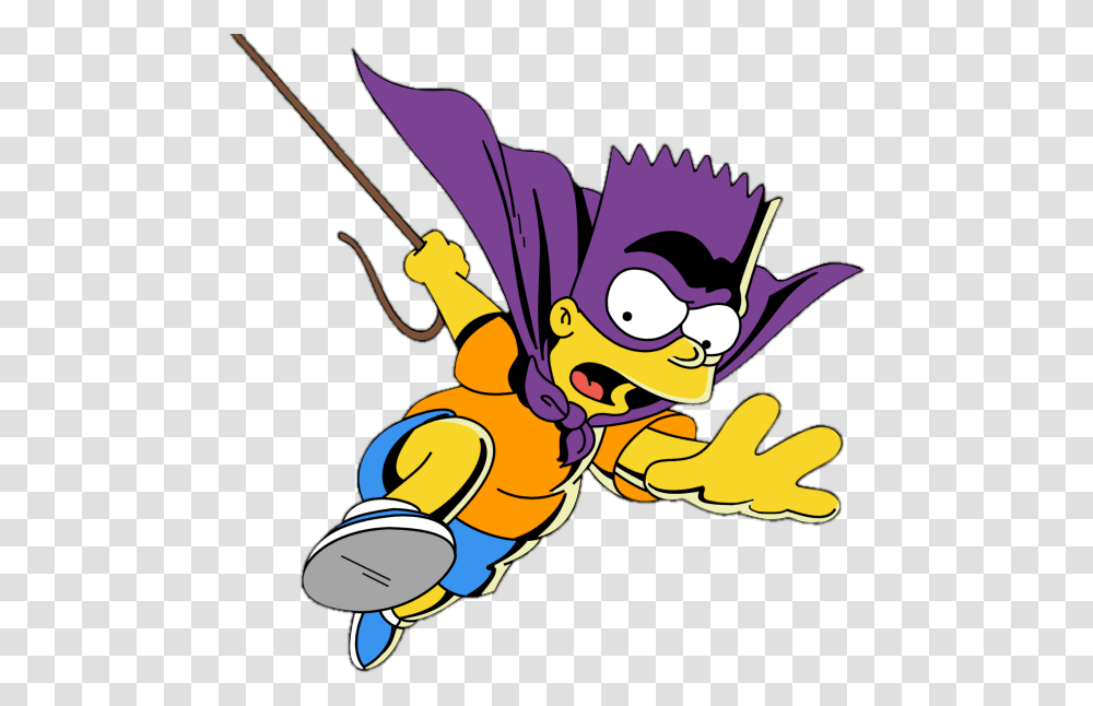 Bart Simpson Image Bart Simpson Superhero, Dragon, Wasp, Bee, Insect Transparent Png