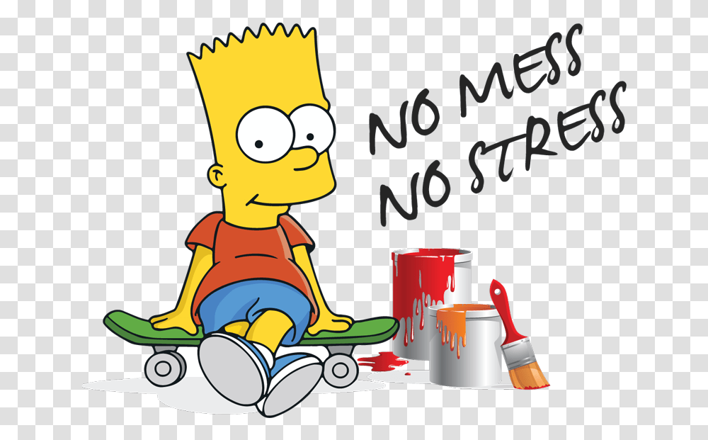 Bart The Painter Cartoon Painting And Decorating, Cup, Coffee Cup, Performer Transparent Png