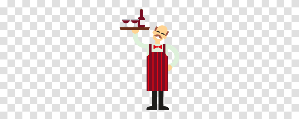 Bartender Cartoon Waiter Computer Icons, Costume, Performer, Cross Transparent Png