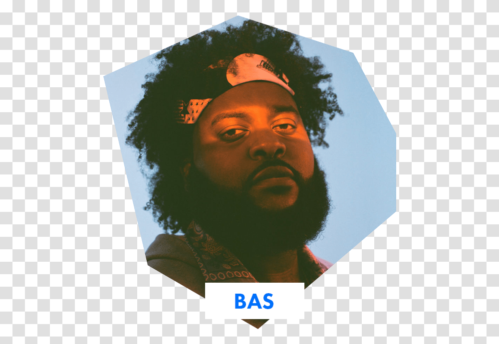 Bas Rapper Bas, Head, Face, Person, Portrait Transparent Png
