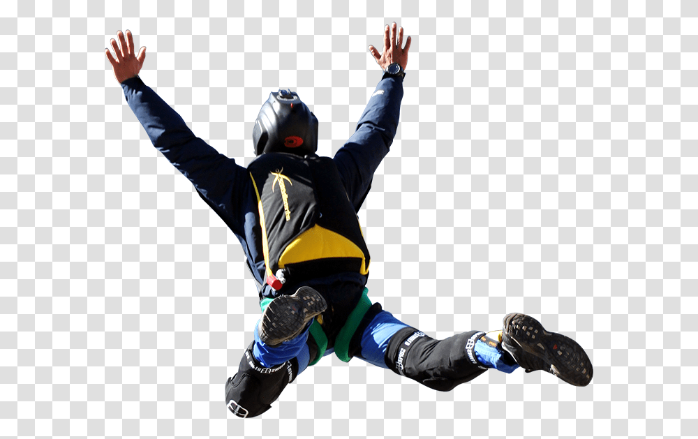 Base Jumping, Person, Helmet, Shoe Transparent Png