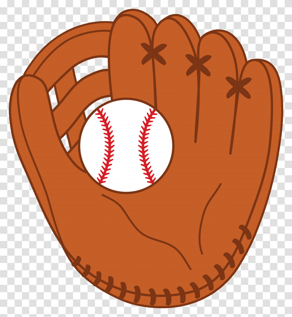 Baseball Ball And Mitt Free Drawing Image Clip Art Baseball Gloves, Clothing, Apparel, Team Sport, Sports Transparent Png