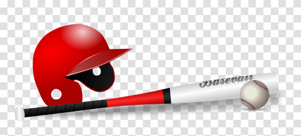 Baseball Bat Ball And Cap Vector Clip Art Baseball Player Clip Art, Team Sport, Sports, Softball, Helmet Transparent Png