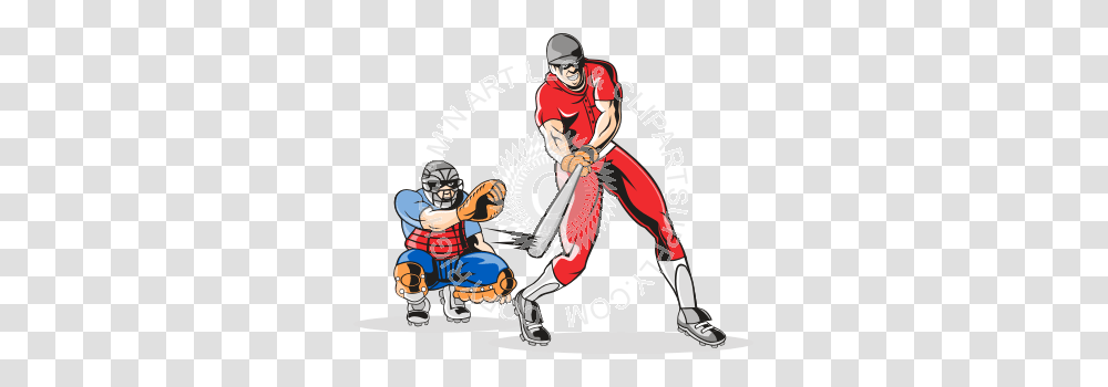 Baseball Batter And Catcher, Person, People, Hockey, Team Sport Transparent Png