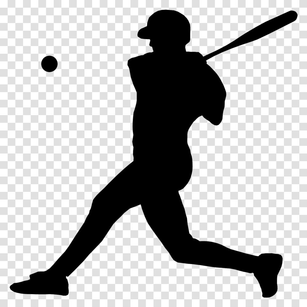 Baseball Batter, Person, Silhouette, Sport, Leisure Activities Transparent Png