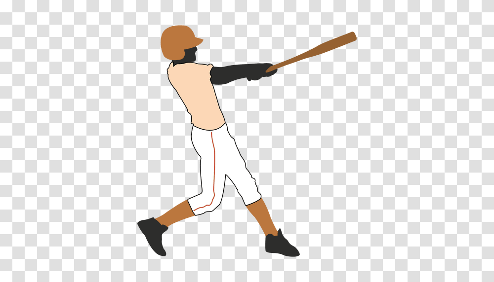 Baseball Batter Silhouette, People, Person, Human, Team Sport Transparent Png