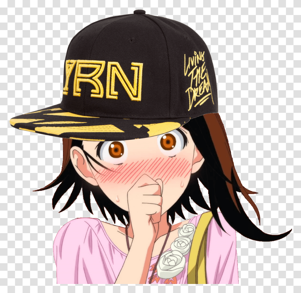 Baseball Cap Anime Girl, Apparel, Person, Human Transparent Png