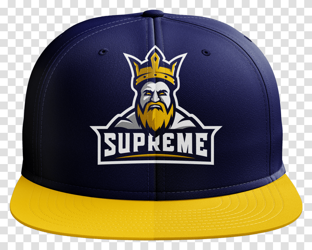 Baseball Cap Download King Mascot Logo, Hat, Apparel Transparent Png