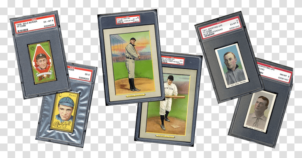 Baseball Cards Background, Person, Computer, Electronics, Tablet Computer Transparent Png