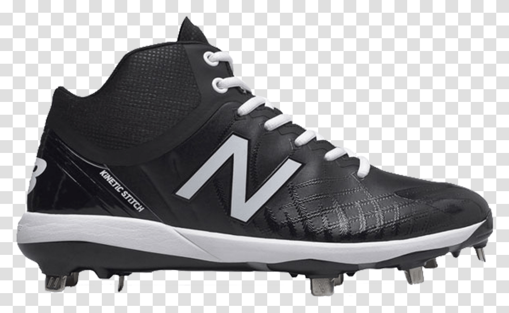 Baseball Cleat New Balance M4040v5 Mid New Balance Mid Cleats, Shoe, Footwear, Clothing, Apparel Transparent Png