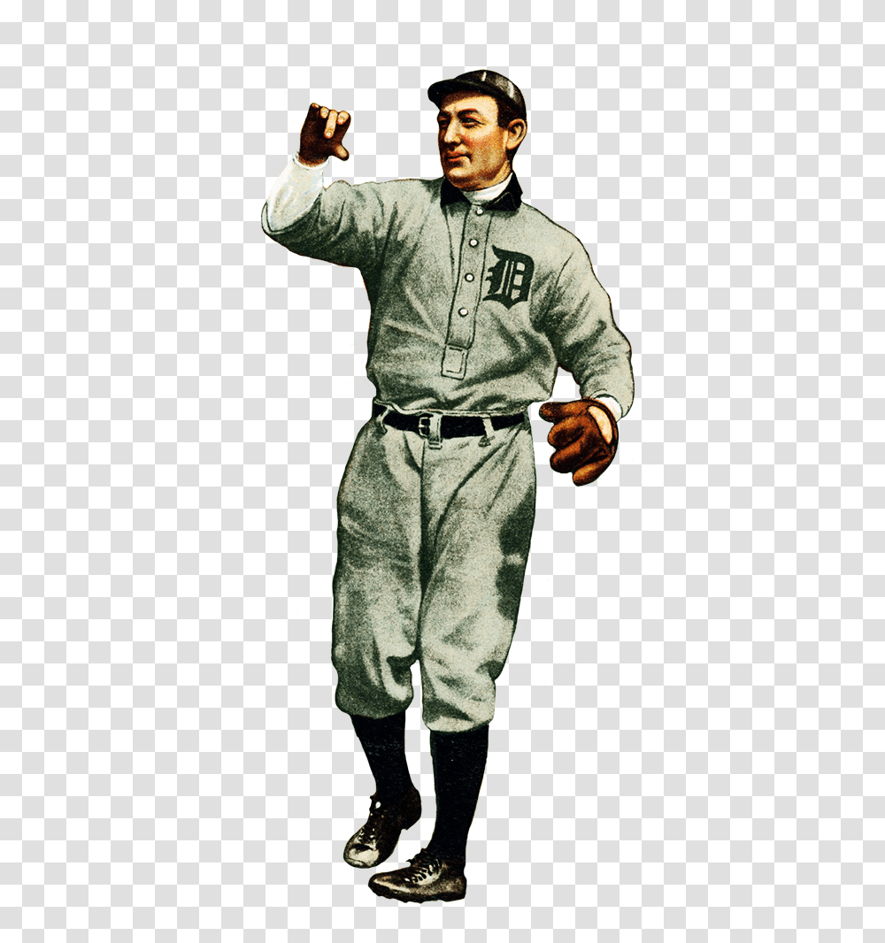 Baseball Clipart Player Vintage Vintage Baseball Player, Person, Finger, Officer Transparent Png