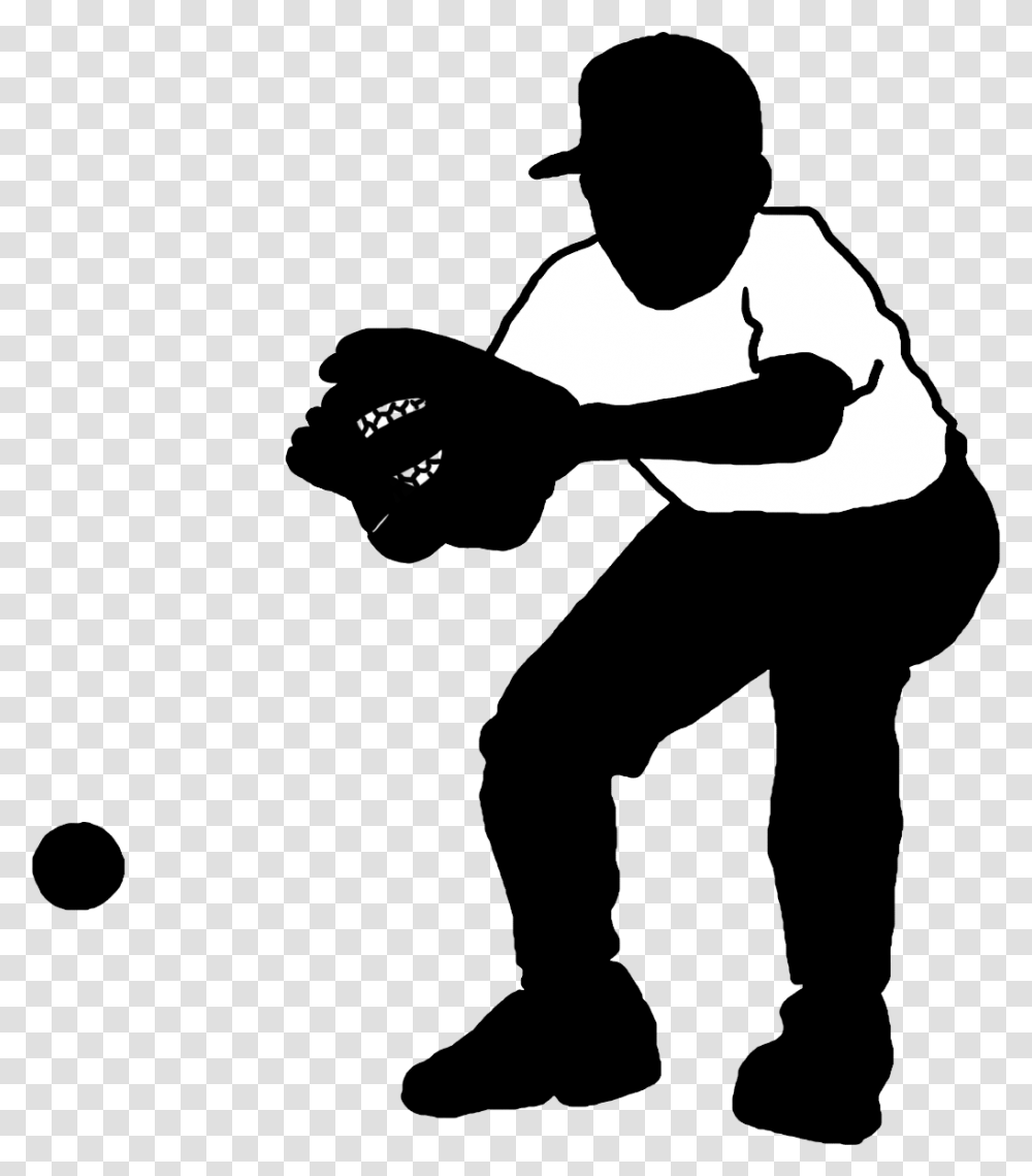 Baseball Clipart Silhouette Playing Baseball, Face, Pillow, Photography, Female Transparent Png