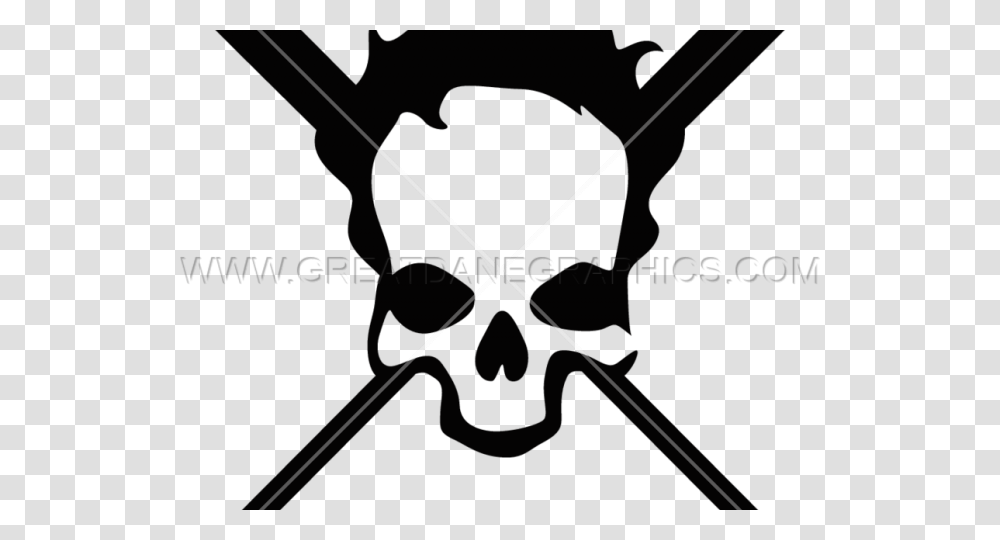 Baseball Clipart Skull, Arrow, Weapon, Weaponry Transparent Png