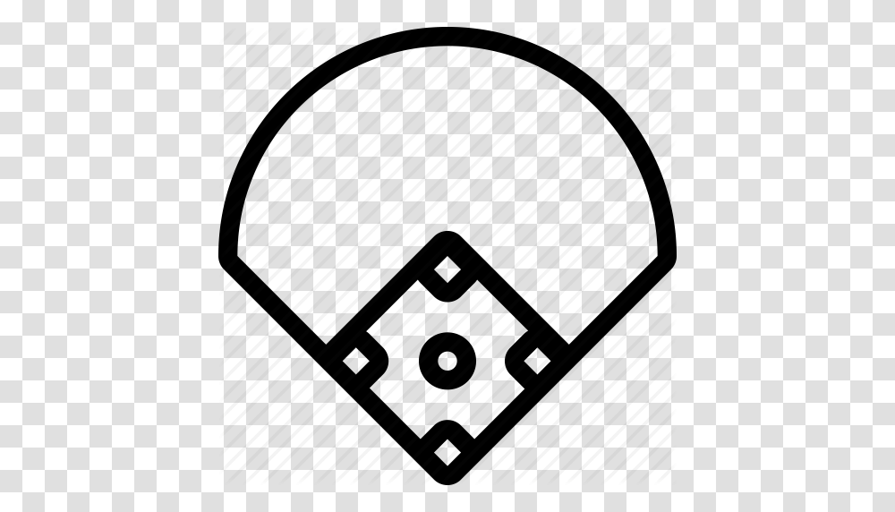 Baseball Diamond Field Game Sport Icon, Hat, Face, Helmet Transparent Png