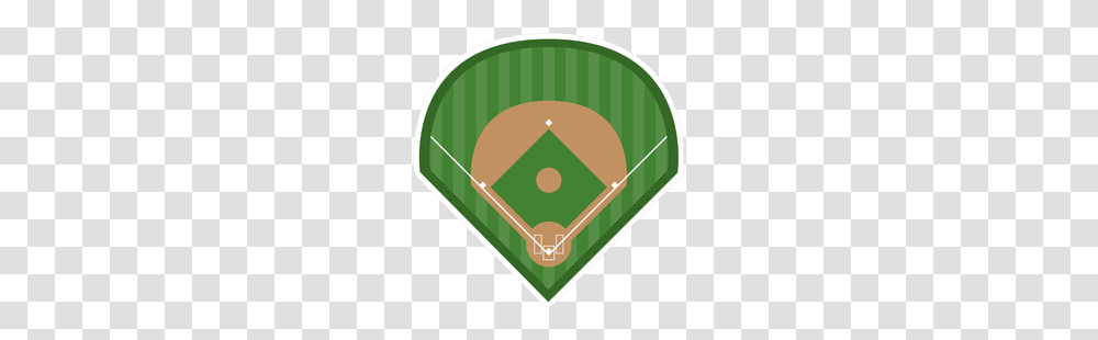 Baseball Diamond Field Sticker, Building, Sport, Sports, Team Sport Transparent Png