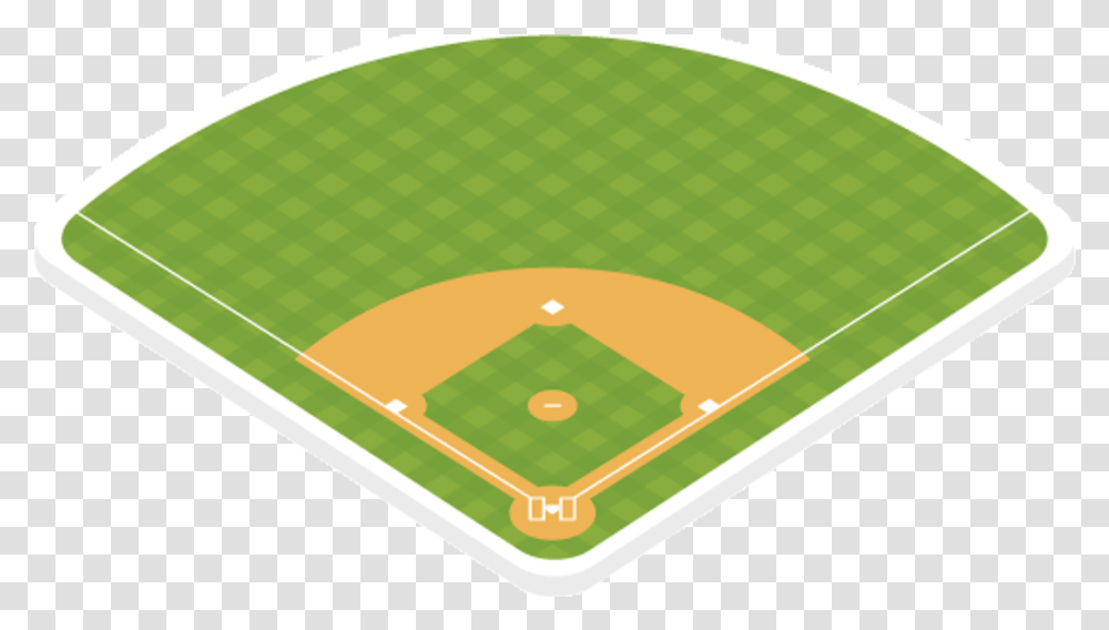 Baseball Field With A Ball Flying Out Baseball Field Clipart, Building, Sport, Sports, Team Sport Transparent Png