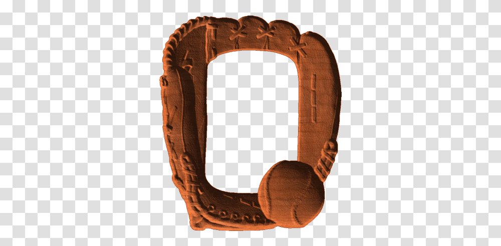 Baseball Glove And Ball Frame Baseball Picture Frame, Hole, Wood Transparent Png