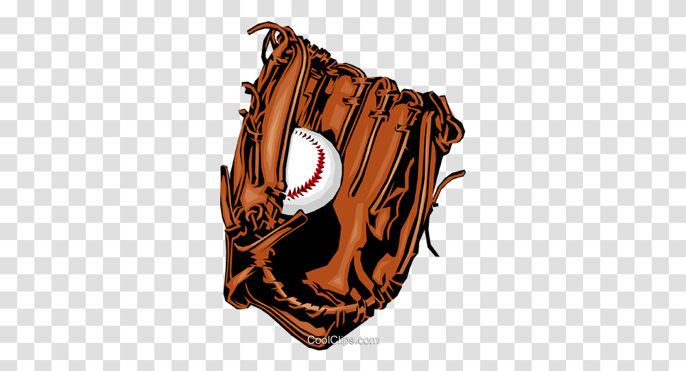 Baseball Glove And Ball Royalty Free Vector Clip Art Baseball Glove Clip Art, Clothing, Apparel, Team Sport, Sports Transparent Png