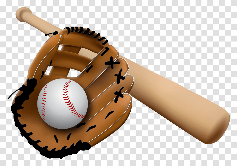 Baseball Glove And Bat Baseball Ball And Bat, Apparel, Team Sport, Sports Transparent Png