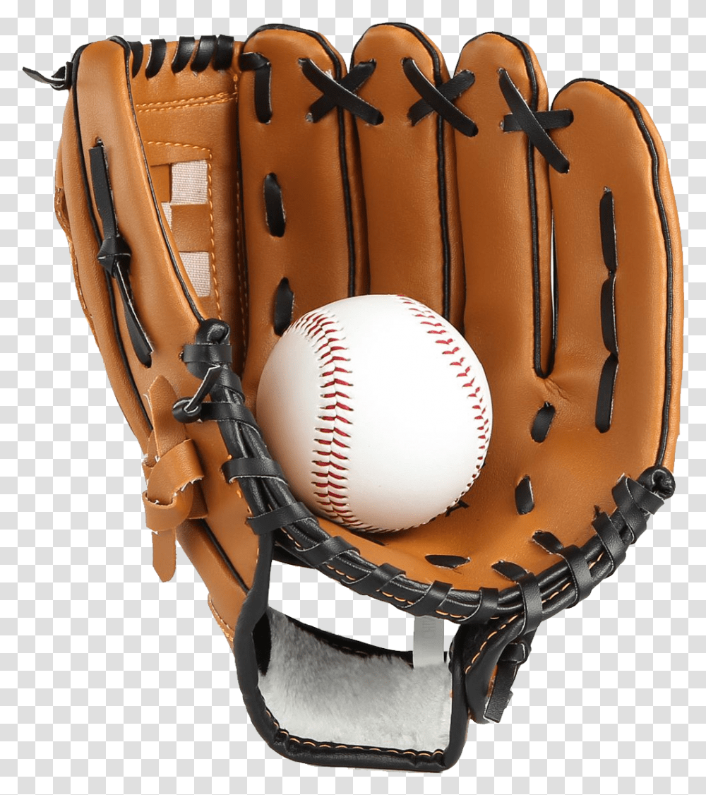 Baseball Glove Baseball Glove With Baseball, Clothing, Apparel, Team Sport, Sports Transparent Png