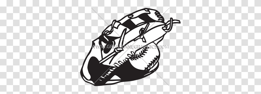Baseball Glove Plate Production Ready Artwork For T Shirt Printing, Apparel, Team Sport, Sports Transparent Png