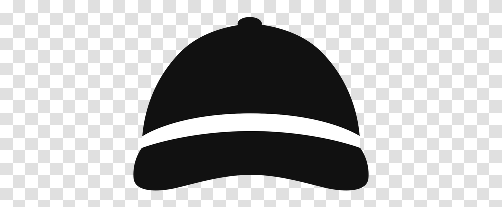 Baseball Hat Front View Flat & Svg Vector File Vector Baseball Hat Svg, Clothing, Baseball Cap, Helmet, Crash Helmet Transparent Png
