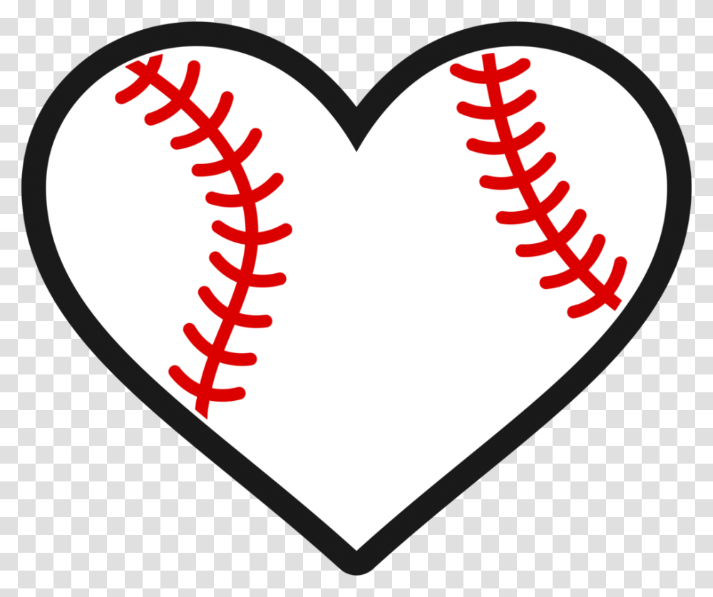 Baseball Heart Baseball Heart Svg Free, Sport, Sports, Team Sport, Softball Transparent Png