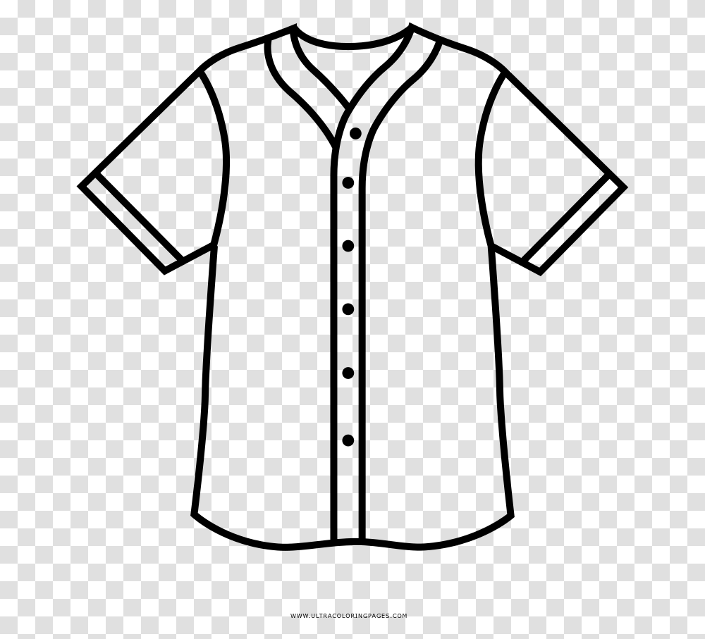 Baseball Jersey Coloring, Gray, World Of Warcraft Transparent Png