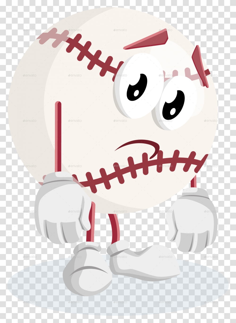 Baseball Logo Mascot Cartoon Fizzy Drink Sad, Team Sport, Sports, Text, Softball Transparent Png
