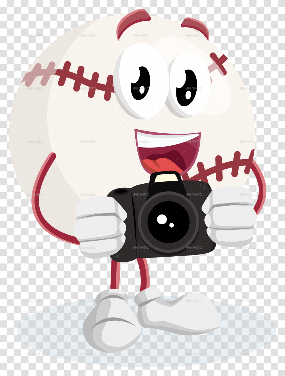 Baseball Logo Mascot Imagenes Animadas De Membrillo, Camera, Electronics, Photographer, Photography Transparent Png